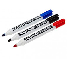Deals, Discounts & Offers on Stationery - Amazon Brand - Solimo White Board Markers Set (10 pieces, Black-5, Blue-3, Red-2)