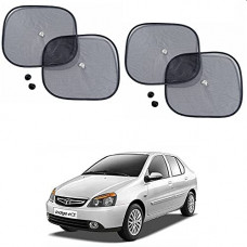 Deals, Discounts & Offers on  - Olmeo Car Windshield Sunshade Fodable Sunshade Black (set of 4)