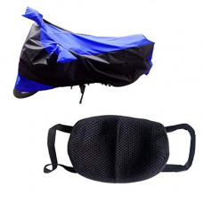 Deals, Discounts & Offers on Accessories - Kandid Combo of Bike Cover with Pollution Mask
