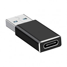 Deals, Discounts & Offers on  - VEROX USB A 3.0 Male to USB 3.1 Type C Female Adapter Connector Type C Adapter Compatible with All Smartphone, Pc, Laptop, Charger with Standard USB Interface- Black