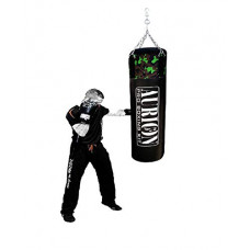 Deals, Discounts & Offers on  - AURION Strong Synthetic Leather Punching with Hanging Chain unfilled (Heavy Bag)