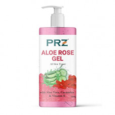 Deals, Discounts & Offers on Beauty Care - PRZ 100% Pure & Natural Aloe Rose Gel with Aloe Vera, Rose & Vitamin E