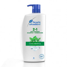 Deals, Discounts & Offers on Beauty Care - Head & Shoulders 2-in-1 Cool Menthol Anti Dandruff Shampoo + Conditioner For Women & Men, 1L