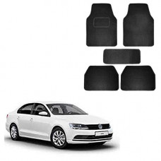 Deals, Discounts & Offers on  - Kandid Plain Black Passenger Car Carpet Foot/Floor Mat in Fabric_259