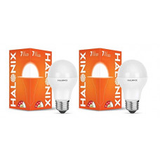 Deals, Discounts & Offers on  - Halonix Astron Plus Base E27 7-Watt LED Bulb (Pack of 2, Cool Day Light)
