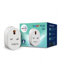 Deals, Discounts & Offers on Home Improvement - [Select User] Wipro 16A Wi-Fi Smart Plug with Energy Monitoring- Suitable