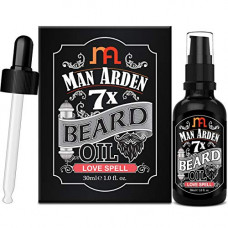 Deals, Discounts & Offers on Health & Personal Care - Man Arden 7X Beard Oil 30ml (Love Spell) - 7 Premium Oils Blend Supports Beard Growth & Nourishment
