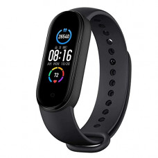 Deals, Discounts & Offers on  - HUG PUPPY M5 Smart Fitness Band Tracker with Heart Rate Monitor, Call & Message Reminder Android & iOS Compatible Water Resistant (Black)