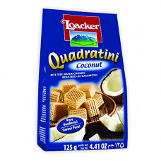 Deals, Discounts & Offers on  - Loacker Quadratini Coconut - 125g