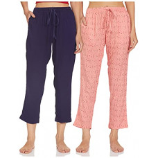 Deals, Discounts & Offers on Women - [Size S] Indigo Women Pajama Bottom