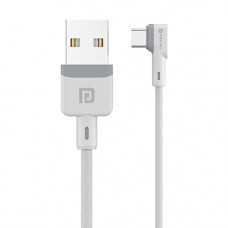 Deals, Discounts & Offers on  - Portronics Konnect L POR-1403 Fast Charging 3A Type-C Cable 1.2 Meter with Charge & Sync Function For All Type-C Devices (White)
