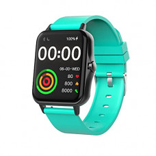 Deals, Discounts & Offers on Mobile Accessories - AQFIT W12 Smartwatch IP68 Water Resistant | 1.69 Full Touch Screen Display | Up to 7 Days of Battery Life | Integrated Health Check | 5.0 Bluetooth | For Men and Women(Green)