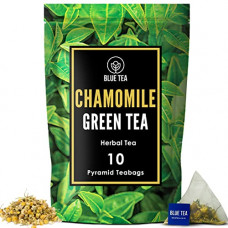 Deals and Offers on  - Blue Tea - Chamomile Green Tea Bags - 10 Premium TB Deals, Discounts & Offers on  - Blue Tea - Chamomile Green Tea Bags - 10 Premium TB
