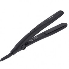 Deals, Discounts & Offers on Irons - AmazonBasics Hair Straightener (ABHSTPR2015) with Ceramic Coated Plates and Temperature Control(Black)
