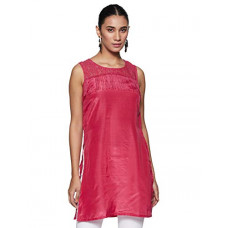 Deals, Discounts & Offers on Women - [Size L] Akkriti By Pantaloons Women A-Line Kurta (110039782004_Pink_Large)