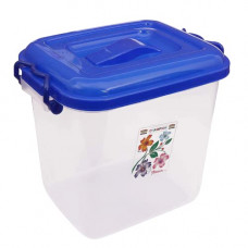 Deals, Discounts & Offers on  - SHINU Collection Plastic Rectangular Food Air Tight Kitchen Container Box with Dry Storage System with Lock Clip 5 lit. Color- Green SHCLS33