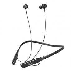 Deals and Offers on Headphones - YODEL 3D7 Wireless Bluetooth Neckband Earphones with Stereo Sound and Hands Free Mic Black Deals, Discounts & Offers on Headphones - YODEL 3D7 Wireless Bluetooth Neckband Earphones with Stereo Sound and Hands Free Mic Black