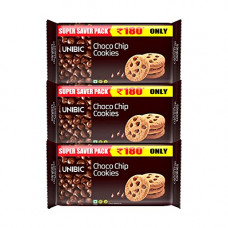 Deals, Discounts & Offers on  - Unibic Choco Chip Cookie - 500g (Pack of 3)