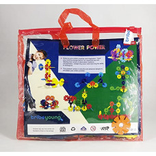 Deals, Discounts & Offers on  - TRIBE YOUNG Flower Power Puzzle 6 Assorted Colors, Red, Green, Blue, Yellow, Orange, Purple