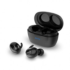 Deals, Discounts & Offers on Headphones - Philips Audio TWS SHB2505 True Wireless Earbuds with 20 Hr Playtime (5+15), 6 mm Drivers, Voice Assistant (Black)