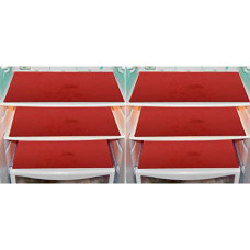 Deals, Discounts & Offers on  - Kuber Industries Circle Design 6 Piece PVC Refrigerator Drawer Mat Set - 19