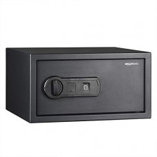 Deals, Discounts & Offers on Home Improvement - AmazonBasics Biometric Fingerprint Home Safe, 28 L