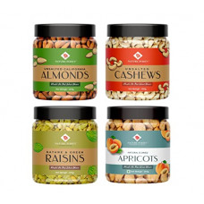 Deals, Discounts & Offers on  - Nature Purify Dry Fruit Combo ( Almond,Cashew,Kishmish,Apricots-200g*4)- All Premium