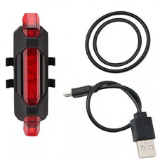 Deals, Discounts & Offers on  - Lista Bicycle LED Head Light USB Rechargeable Light Cycling Lamp Head Light Tail Light (red)