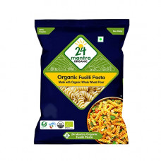 Deals, Discounts & Offers on  - 24 Mantra Organic Wholewheat Fusili Pasta, 0% Maida, 100% Wholewheat, 500g