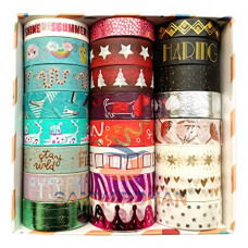 Deals, Discounts & Offers on  - samvardhan 24 Rolls Decorative Floral Japanese Pastel Seasonal Art Holiday Craft Wide Skinny and Thin
