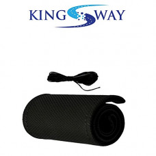 Deals, Discounts & Offers on  - Kingsway PU Leatherite Stiched Steering Cover For Fiat Linea (BLACK)