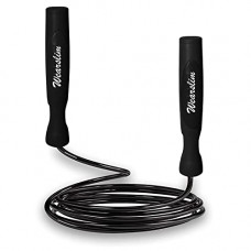 Deals, Discounts & Offers on Accessories - Wearslim Professional Screw-Free Design High Speed PVC Jump Rope with Strong Plastic Long & Slim Shaped Plastic Handle Skipping Rope for Men & Women Suitable