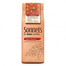 Deals, Discounts & Offers on  - Tata Sonnets Yemmigoondi Sun Dried Red Honey Dark Roast Moka Pot, 250g
