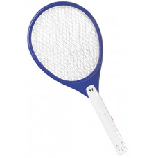 Deals, Discounts & Offers on Outdoor Living  - Weird Wolf CE Certified Elfin Mosquito Racket Bat (Persian Blue and White) with All India Warranty