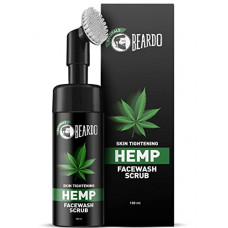 Deals, Discounts & Offers on Beauty Care - Beardo Natural Hemp Facewash Scrub For Men | Calming face wash with Hemp Seed Oil | Soft Silicon Scrub
