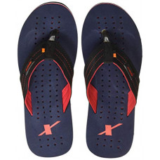 Deals, Discounts & Offers on  - [Size 9] Sparx Men's Black Navy Slippers-9 UK (SF0517G)