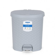 Deals, Discounts & Offers on  - Kolorr Magnum Dustbin with Inner For Home & Office - 6 Liters, Daiso Grey, Medium
