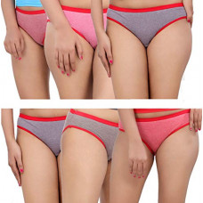 Deals, Discounts & Offers on Women - [Size L] Fabme Women's Cotton Panties ( Pack of 6 )