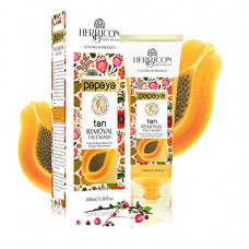 Deals, Discounts & Offers on Beauty Care - Herbicon Papaya Tan Removal Face Wash (100 ml) - 100% Organic & Natural