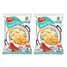 Deals, Discounts & Offers on  - Frylo Premium Potato, Wavy Chips, Potato Snacks, Ready to Fry- Pack of 2 (Each 225gm) with Free Tate Maker,Dehydrated Potato, Sedha Namak, Ideal