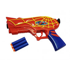 Deals, Discounts & Offers on  - The Ng Art Spider Man Soft Bullets Toy Gun with 3 Foam Bullets Pack of 1 (Multicolor)