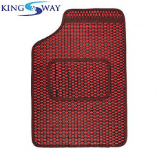Deals, Discounts & Offers on  - Kingsway Dotted Style Designer Car Mats of Heavy Quality
