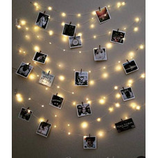 Deals, Discounts & Offers on  - tu casa Copper Clip Photo Hanging Decorative String Light , Yellow