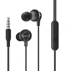 Deals, Discounts & Offers on Headphones - vivo Color Wired in Ear Earphones with Mic and 3.5mm Jack (Black)