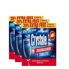 Deals, Discounts & Offers on  - Crystale Starter Combo - Dishwasher Tablets Pack of 3