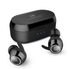 Deals, Discounts & Offers on Headphones - Leevo DareBuds Truly Wireless Stereo, Bluetooth V5.0,Portable Type-C Charging Case (Active Black)