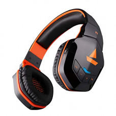 Deals, Discounts & Offers on Headphones - boAt Rockerz 510 Bluetooth On-Ear Headphone with Mic(Molten Orange)