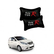 Deals, Discounts & Offers on  - AutokraftZ Black Neck Rest Soft Cushion in Leatherette Material Type R Design