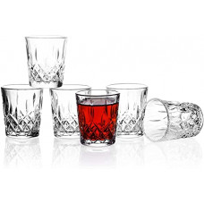Deals, Discounts & Offers on  - Koyet Diamond Whisky Shot Glasses 50ml Set of 6 (Shot Glass)