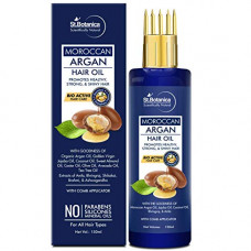Deals, Discounts & Offers on Beauty Care - StBotanica Moroccan Argan Hair Oil With Comb Applicator 150ml - With Goodness Of 19 Oils - Promotes Healthy, Long, Strong & Shiny Hair